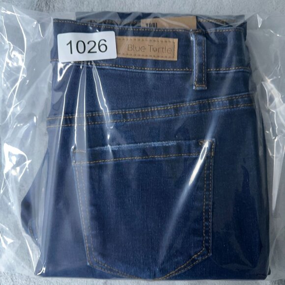 Blue Turtle Tobi Skinny Jeans Super Stretch RH2212 Distressed Womens Blue Size 5 - Picture 10 of 10